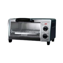 Black & Decker Black+Decker Stainless Steel Black/Silver Toaster Oven 9 In. H X 16.9 In. W X 11.6 In. D