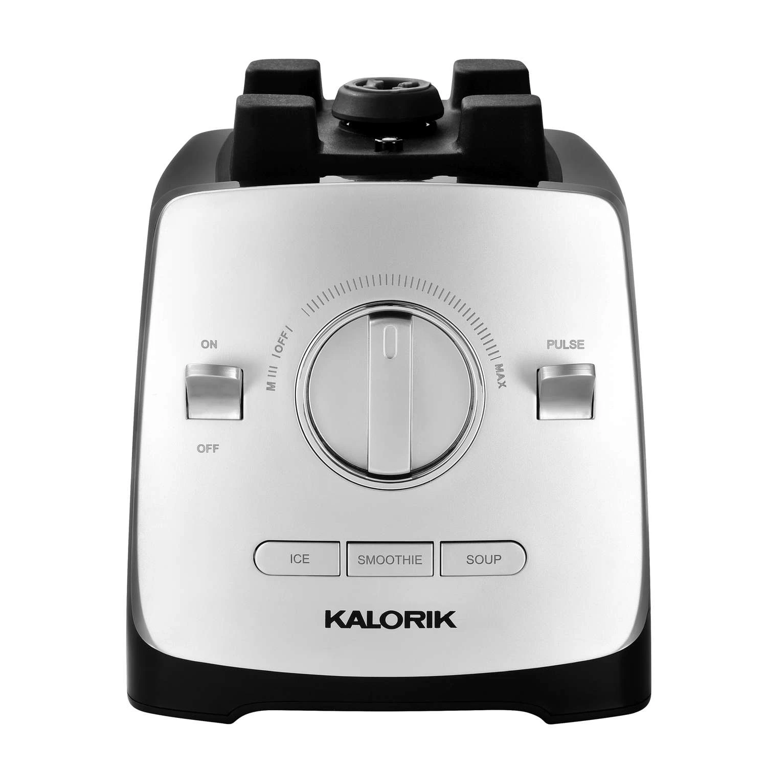 Kalorik Silver Metal/Plastic Blender 3 Qt 3 Speed 6 Kalorik Silver Metal/Plastic Blender 3 Qt 3 Speed - Image 4