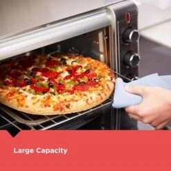 Black & Decker Black+Decker Crisp 'N Bake Stainless Steel Black/Silver 6 Slot Toaster Oven W/Air Fry 11.2 In. H X 1 11 Black & Decker Black+Decker Crisp 'N Bake Stainless Steel Black/Silver 6 Slot Toaster Oven W/Air Fry 11.2 In. H X 1 -Black Decker Shop cade555a d340 44a0 82c7 bfb6a1163924