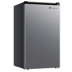 Perfect Aire 4.4 Cu Ft Black/Silver Steel Mini Refrigerator 110 W