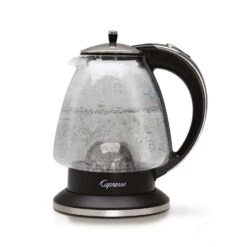 Capresso Black Glass/Plastic 48 Oz Electric Tea Kettle