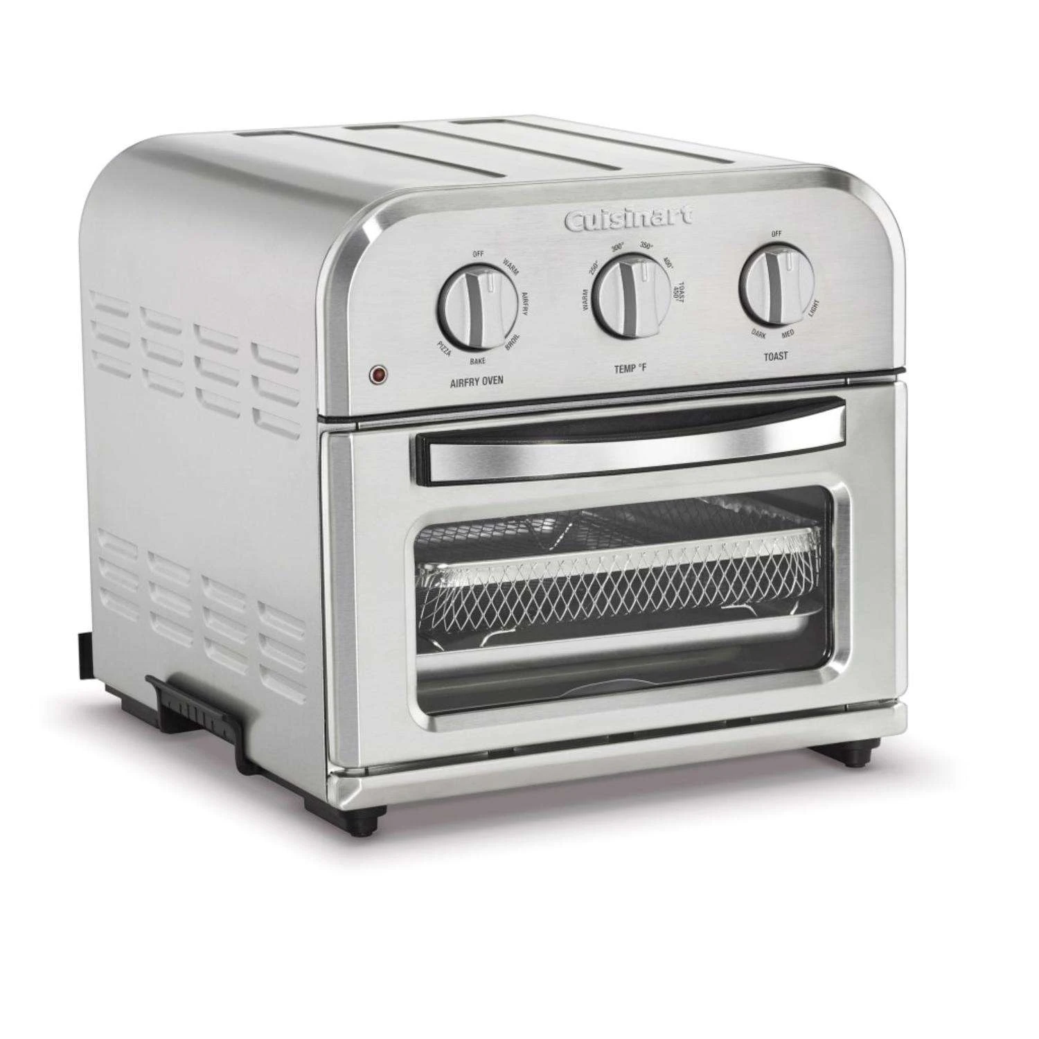 Cuisinart Stainless Steel Silver Toaster Oven W/Air Fry 12 In. H X 13 In. W X 16 In. D 3 Cuisinart Stainless Steel Silver Toaster Oven W/Air Fry 12 In. H X 13 In. W X 16 In. D