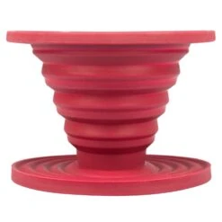 Kuissential SlickDrip 1 Cups Red Manual Drip Coffee Maker