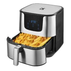 Kalorik Silver 3.5 Qt Programmable Digital Air Fryer
