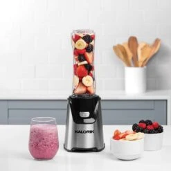 Kalorik Black/Silver Stainless Steel Blender And Juicer 20 Oz 1 Speed -Black Decker Shop e20ff570 f67f 4612 bb7e 514f397a4a1a