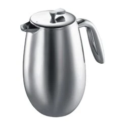 Bodum COLUMBIA 34 Oz Silver French Press