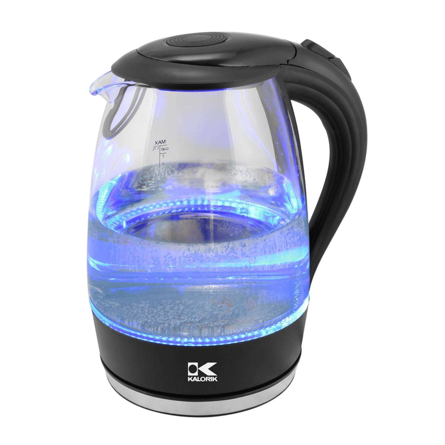 Kalorik 1.7 L Black LED Electric Kettle 4 Kalorik 1.7 L Black LED Electric Kettle - Image 2