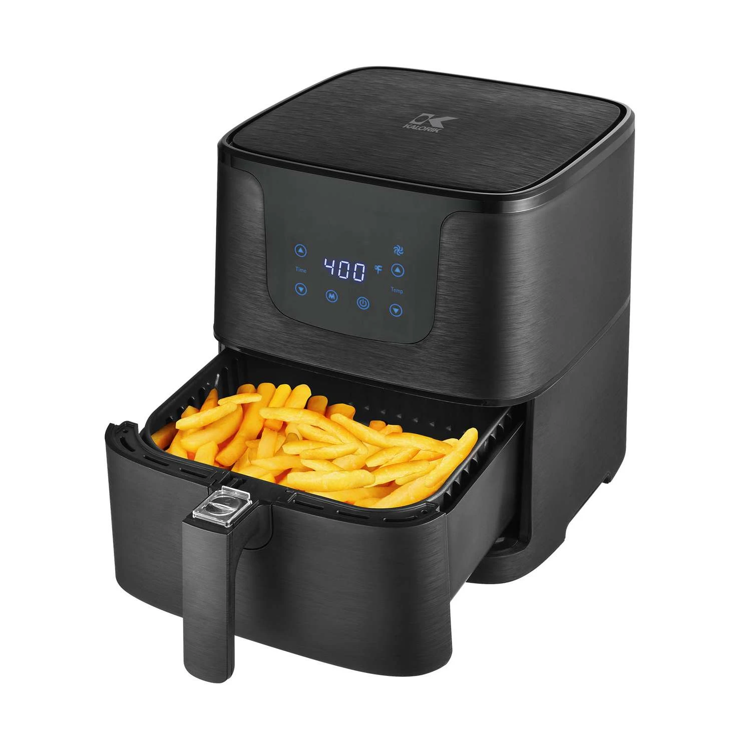 Kalorik Black 3.5 Qt Programmable Digital Air Fryer 3 Kalorik Black 3.5 Qt Programmable Digital Air Fryer