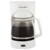Proctor Silex 12 Cups White Coffee Maker -Black Decker Shop e94addd3 edca 41ad adbb a54bba4088ca