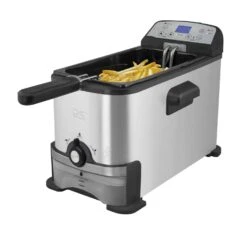 Kalorik Silver 3.2 Qt Programmable Deep Fryer