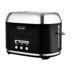 Kalorik Retro Plastic Black 2 Slot Toaster 7 In. H X 10.25 In. W X 7.5 In. D -Black Decker Shop ea54a89a f069 426a bc5c 17648482cccd
