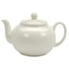RSVP International Endurance White Stoneware 42 Oz Teapot -Black Decker Shop ee7a603a e3fa 4c22 9abb 1a9fea188b27
