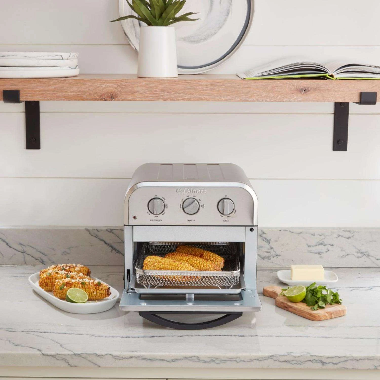 Cuisinart Stainless Steel Silver Toaster Oven W/Air Fry 12 In. H X 13 In. W X 16 In. D 5 Cuisinart Stainless Steel Silver Toaster Oven W/Air Fry 12 In. H X 13 In. W X 16 In. D - Image 3