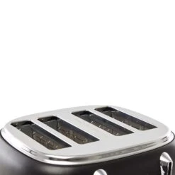 Haden Heritage Stainless Steel Black 4 Slot Toaster 8 In. H X 13 In. W X 12 In. D -Black Decker Shop f2680c4c ca66 492a a1a1 e6d72f1650ae