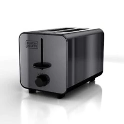 Black & Decker Black+Decker Stainless Steel Silver 2 Slot Toaster 7.8 In. H X 7.8 In. W X 11.54 In. D