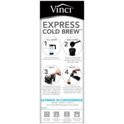 Vinci 1.1 L Black/Clear Cold Brew Coffee Maker -Black Decker Shop fe77d435 5872 47ca 815e ed84d0bfd287
