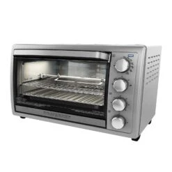 Black & Decker Black+Decker Stainless Steel Silver 6 Slot Convection Toaster Oven 16 In. H X 21 In. W X 14 In. D